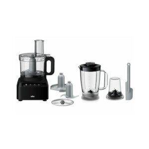 Braun PureEase Food Blender With Processor 800W FP 3132 Black