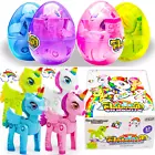 Christmas Unicorn Eggs Toys for 3 4 5 6 7 8 9 Year Old Girls Birthday Gifts Kids