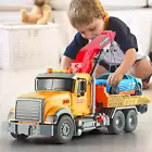 Kids Toys for 3 4 5 6 7 Years Old Boys, 15" Large Tow Truck Toy,Friction Powered