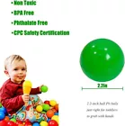 50 PCS Baby Kids Soft Ocean Ball Pit Balls Play Balls for Swim Pool Playpen Toys